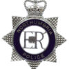 Northumbria Police Senior Officer's Enamelled Cap Badge - Queen's Crown