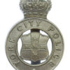 York City Police Cap Badge - King's Crown