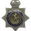 Kent County Constabulary Senior Officer's Enamelled Cap Badge - King's Crown