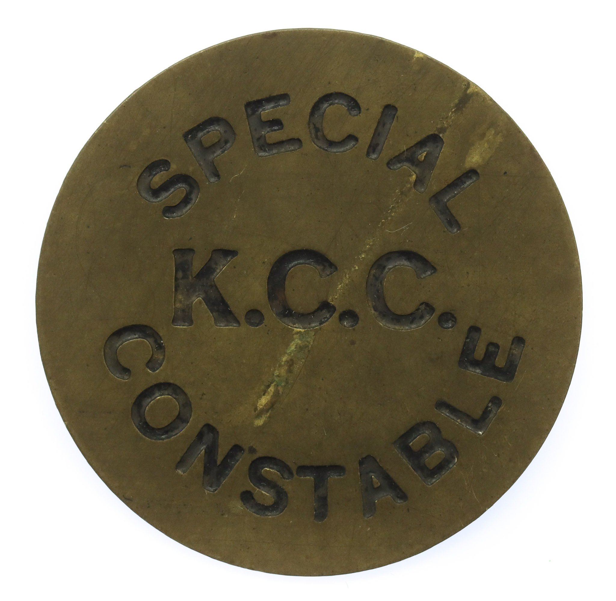 Kent County Constabulary Special Constable Lapel Badge