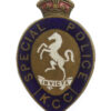 Kent County Constabulary Special Police Enamelled Lapel Badge