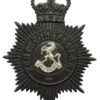 Kent Constabulary Night Helmet Plate - Queen's Crown
