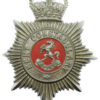 Kent Constabulary Enamelled Helmet Plate - Queen's Crown