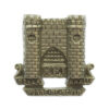 Reigate Borough Police White Metal Collar Badge