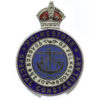 Folkestone Special Constabulary Enamelled Lapel Badge - King's Crown