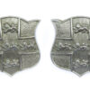 Pair of York City Police Collar Badges