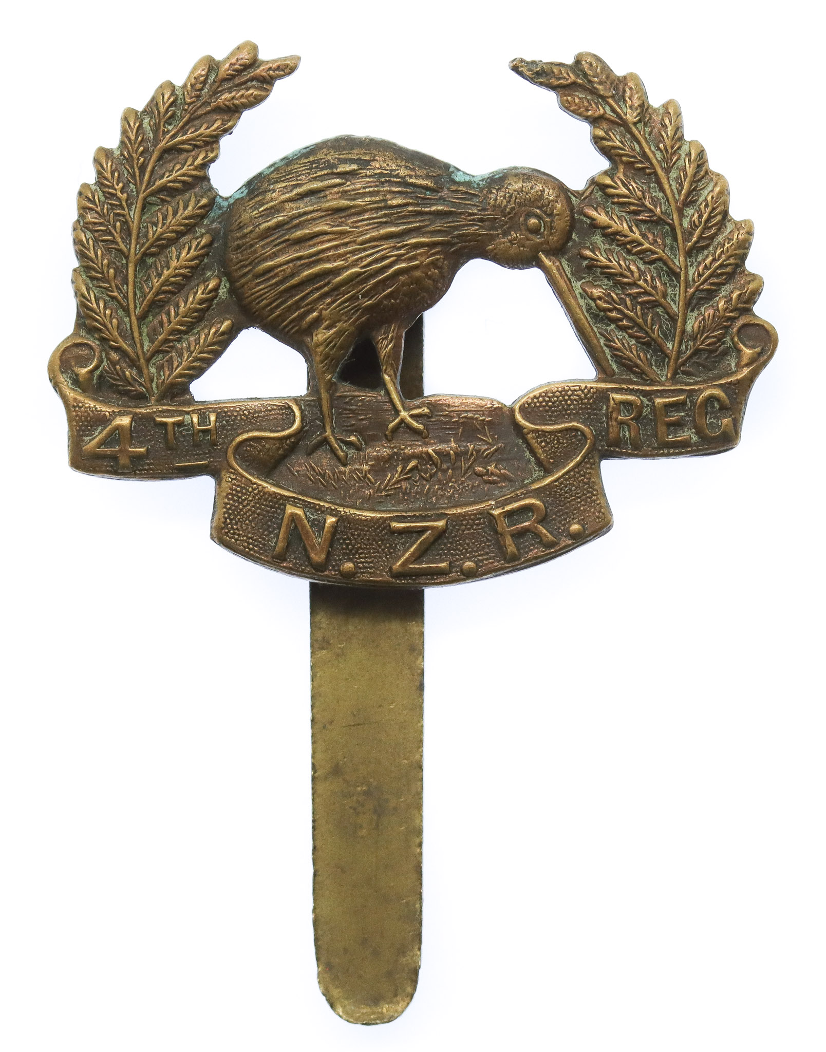 4th New Zealand Regiment (Otago Rifles) Cap Badge