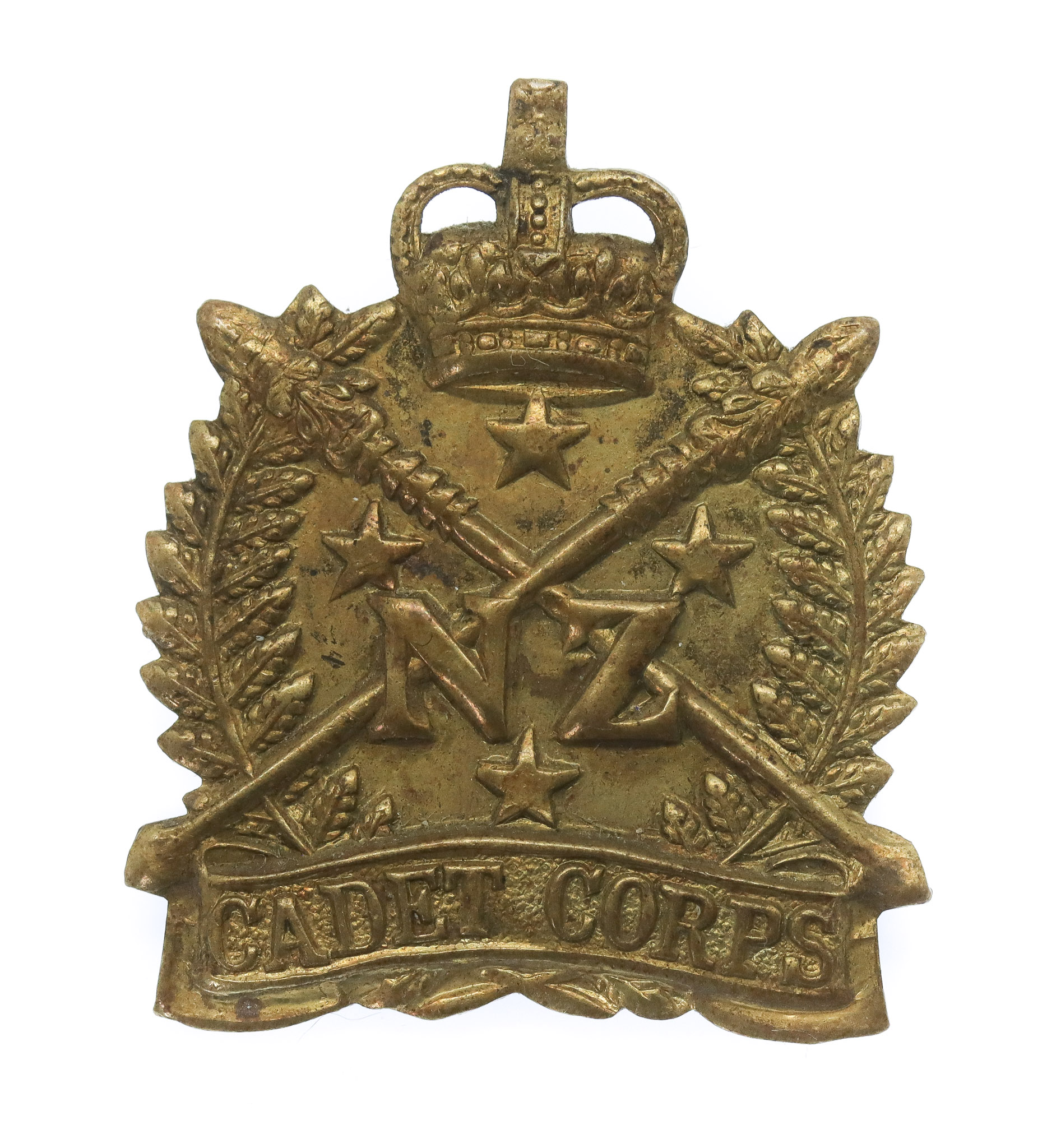 New Zealand Cadet Corps Cap Badge - Queen's Crown