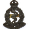 Royal Army Medical Corps (R.A.M.C.) WW2 Plastic Economy Cap Badge
