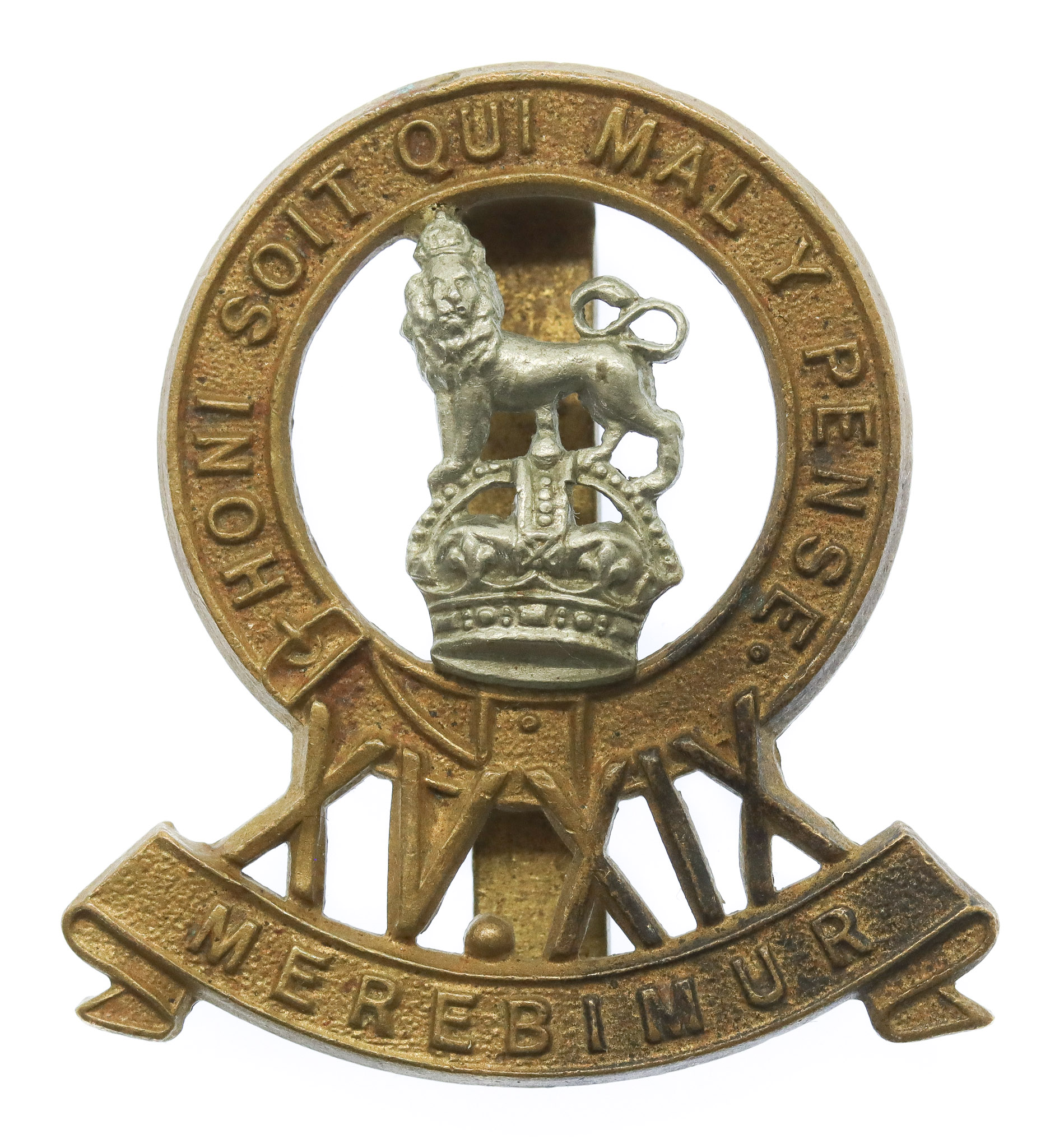 15th/19th King's Hussars Cap Badge - King's Crown