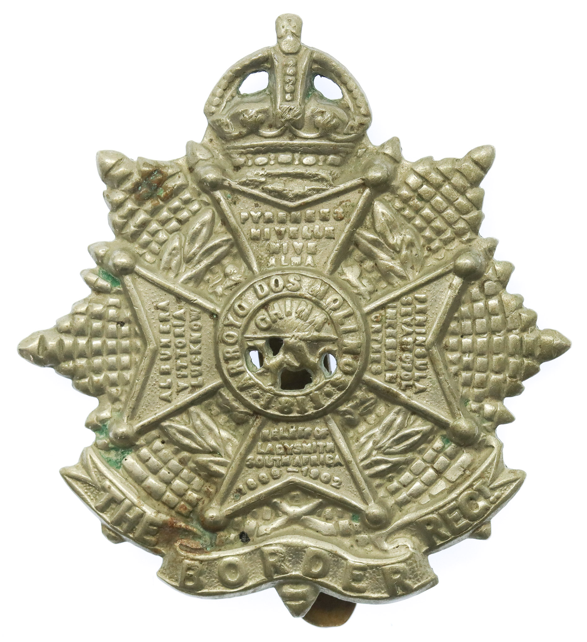 Border Regiment Cap Badge - King's Crown