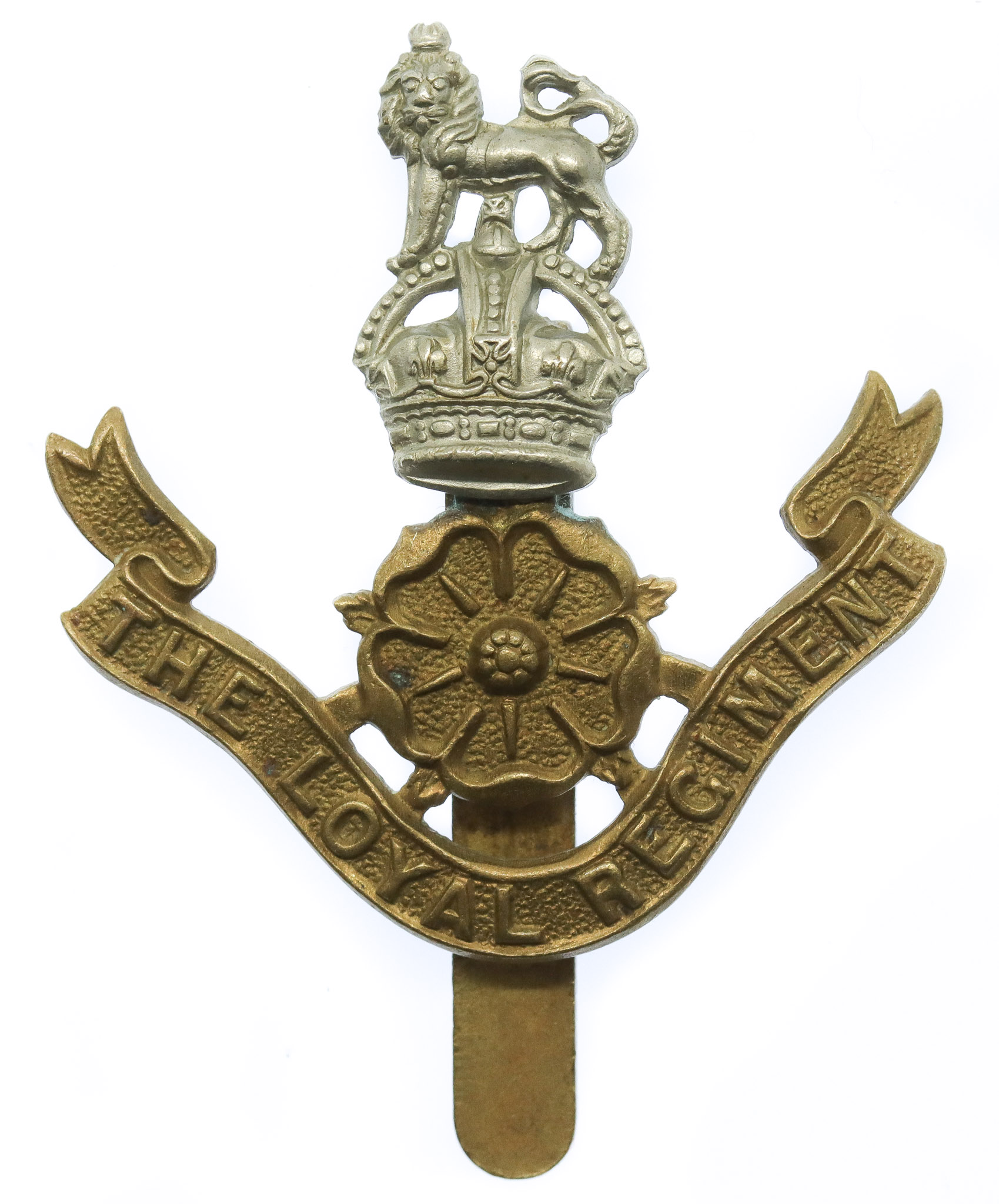 The Loyal Regiment Cap Badge - King's Crown