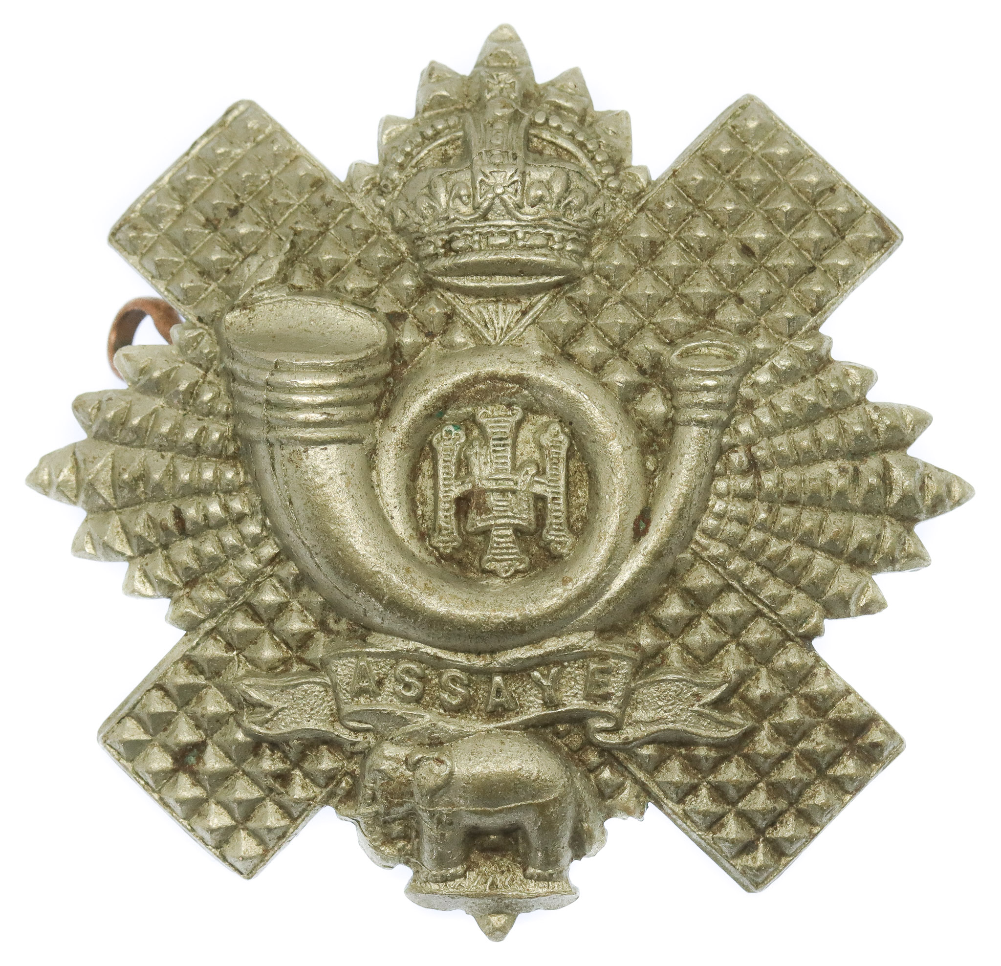 Highland Light Infantry (H.L.I.) Cap Badge - King's Crown