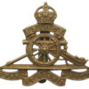 Royal Artillery Cap Badge - King's Crown