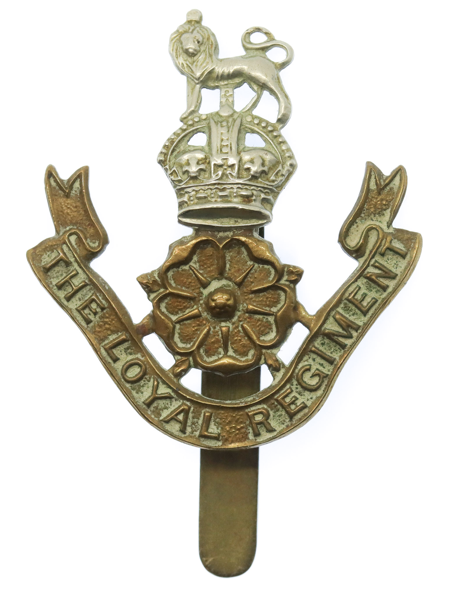 The Loyal Regiment Cap Badge - King's Crown