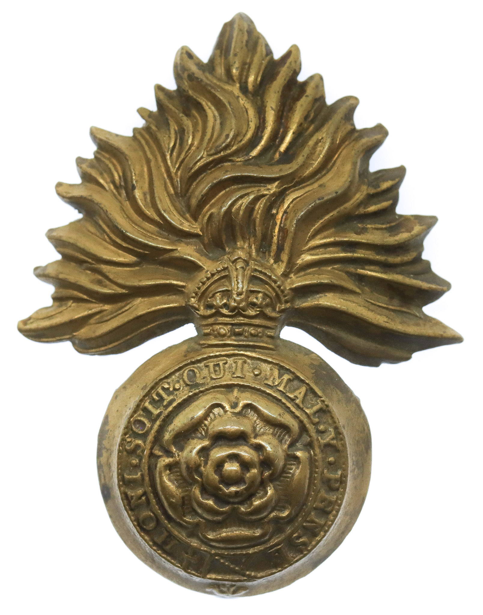 Royal Fusiliers Cap Badge - King's Crown
