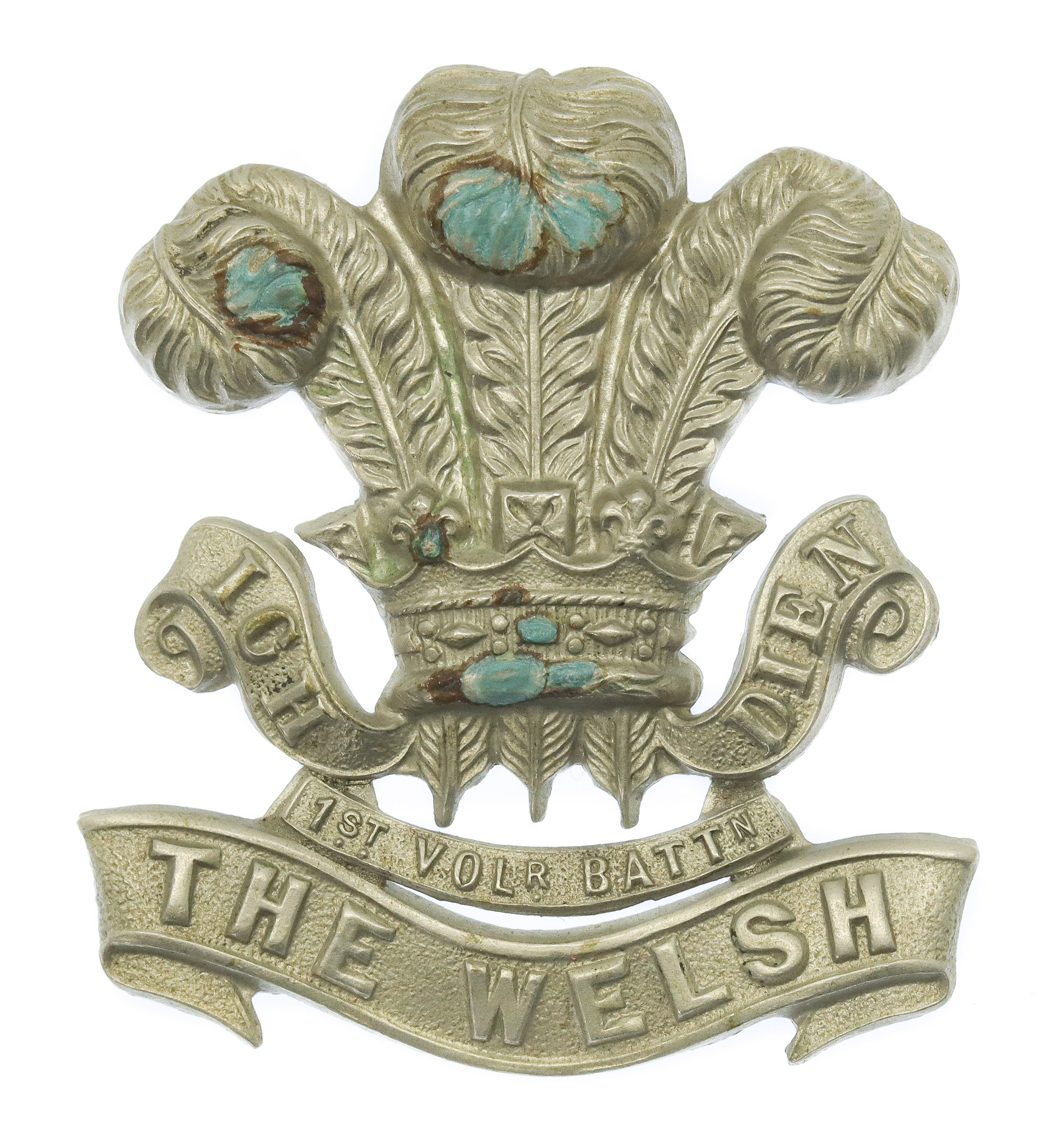 1st Volunteer Bn. Welsh Regiment Cap Badge