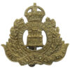 Suffolk Regiment WW All Brass Economy Cap Badge
