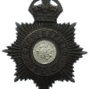 Chesterfield Borough Police Night Helmet Plate - King's Crown