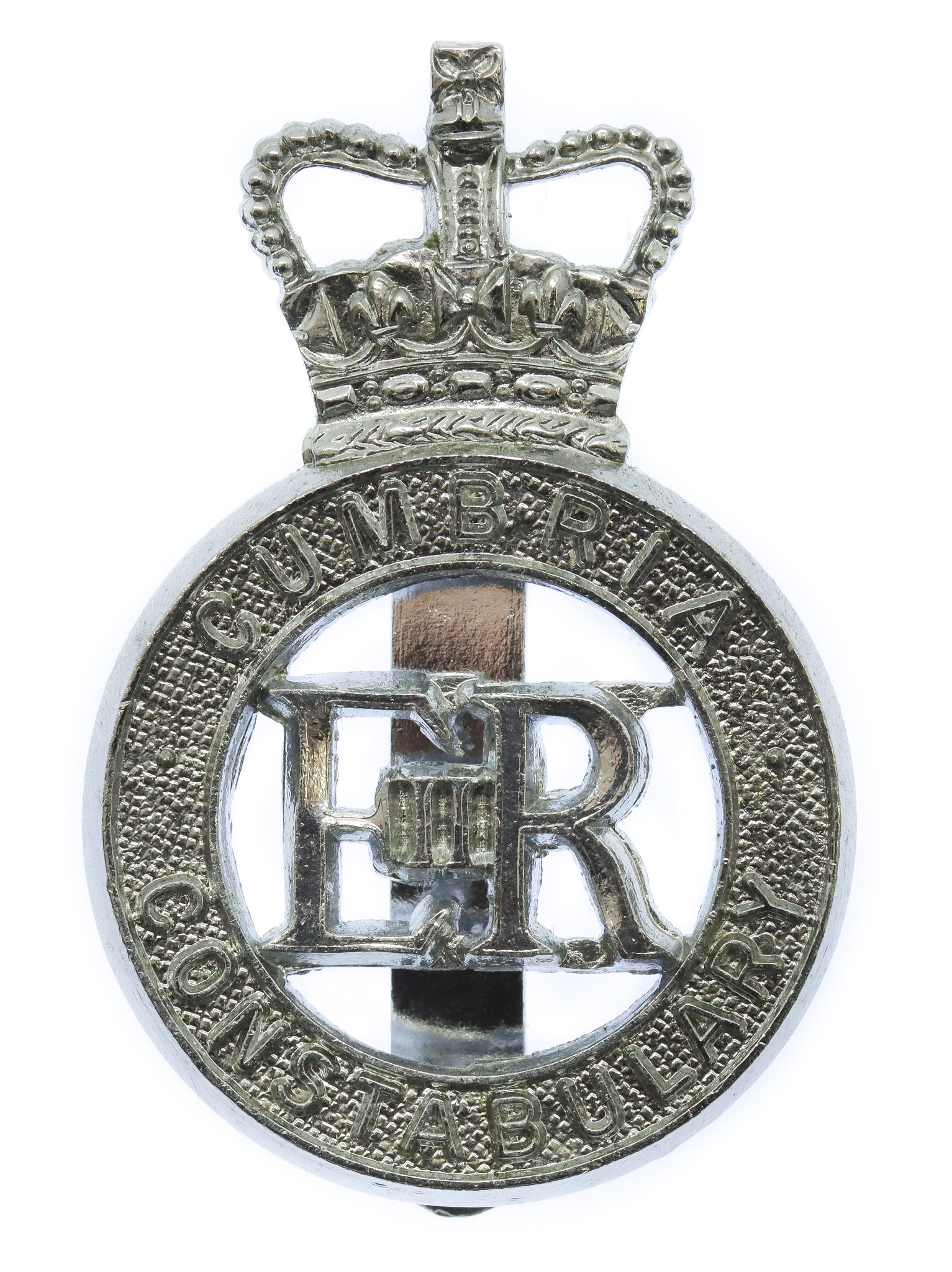 Cumbria Constabulary Cap Badge - Queen's Crown