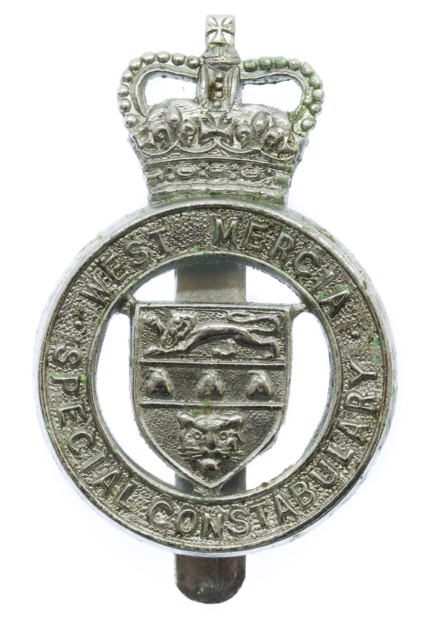 West Mercia Special Constabulary Cap Badge - Queen's Crown