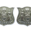 Pair of Norwich City Police Collar Badges