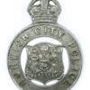 Norwich City Police Cap Badge - King's Crown