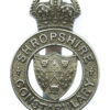 Shropshire Constabulary Cap Badge - King's Crown