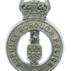Burnley Borough Police Cap Badge - King's Crown