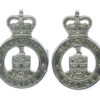 Pair of Blackburn Borough Police Collar Badges - Queen's Crown