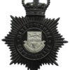 Herefordshire Constabulary Night Helmet Plate - Queen's Crown