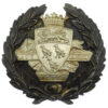 Canterbury City Police Black Wreath Helmet Plate