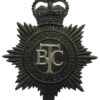 British Transport Commission (B.T.C.) Police Helmet Plate - Queen's Crown