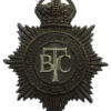 British Transport Commission (B.T.C.) Police Helmet Plate - King's Crown