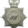 British Airports Authority Constabulary Helmet Plate - Queen's Crown