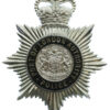 Port of London Authority Police Enamelled Helmet Plate - Queen's Crown
