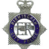 Birmingham City Police Senior Officer's Enamelled Cap Badge - Queen's Crown