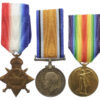 WW1 1914-15 Star Medal Trio - Pte. W.G. Arscott, 10th Bn. Devonshire Regiment - K.I.A. 29/01/18