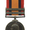Queen's South Africa Medal (2 Clasps - Cape Colony, Orange Free State) - Regimental Quartermaster Sergeant G.R. Carter, 6th Inniskilling Dragoons