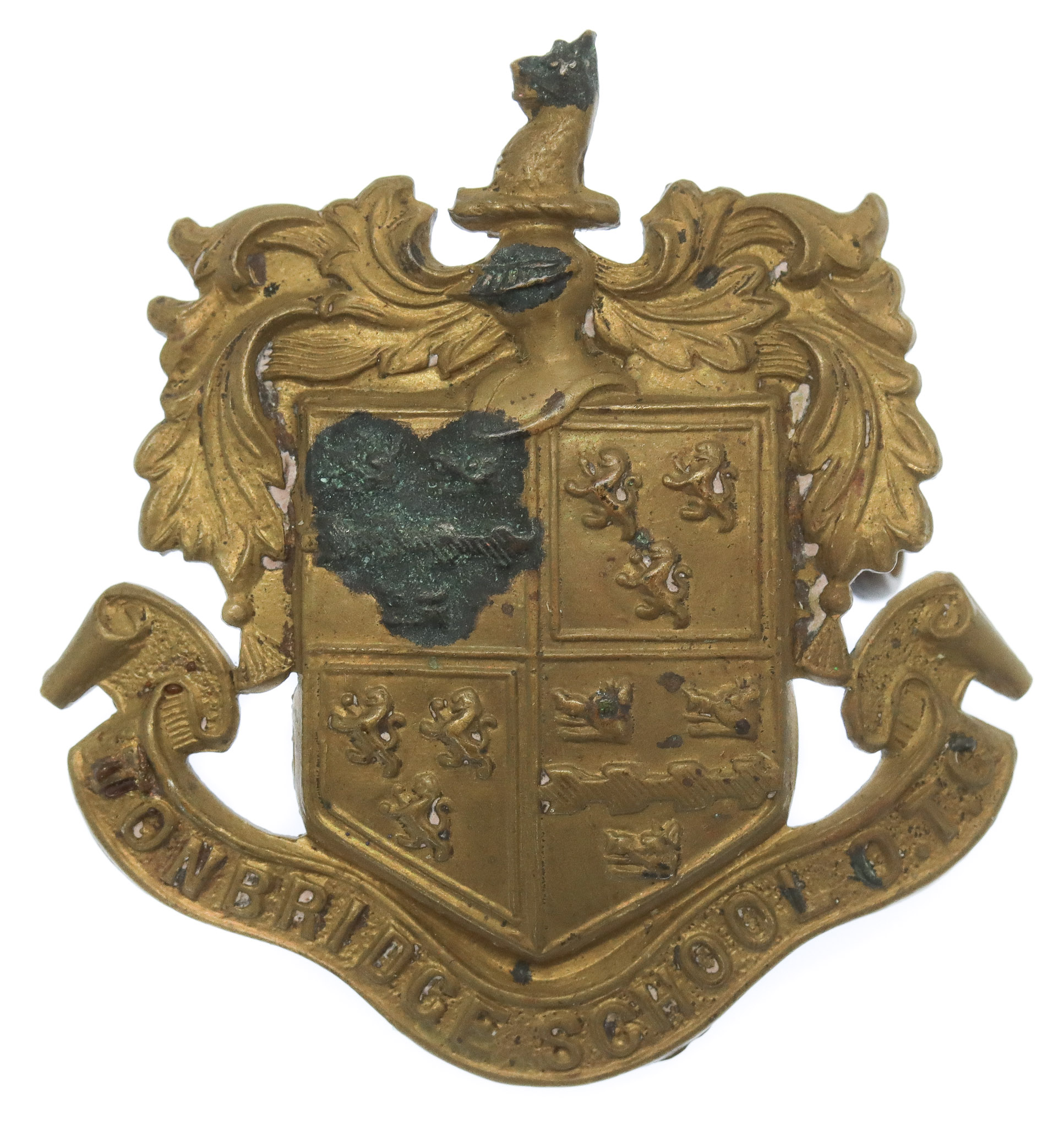 Tonbridge School O.T.C. Cap Badge