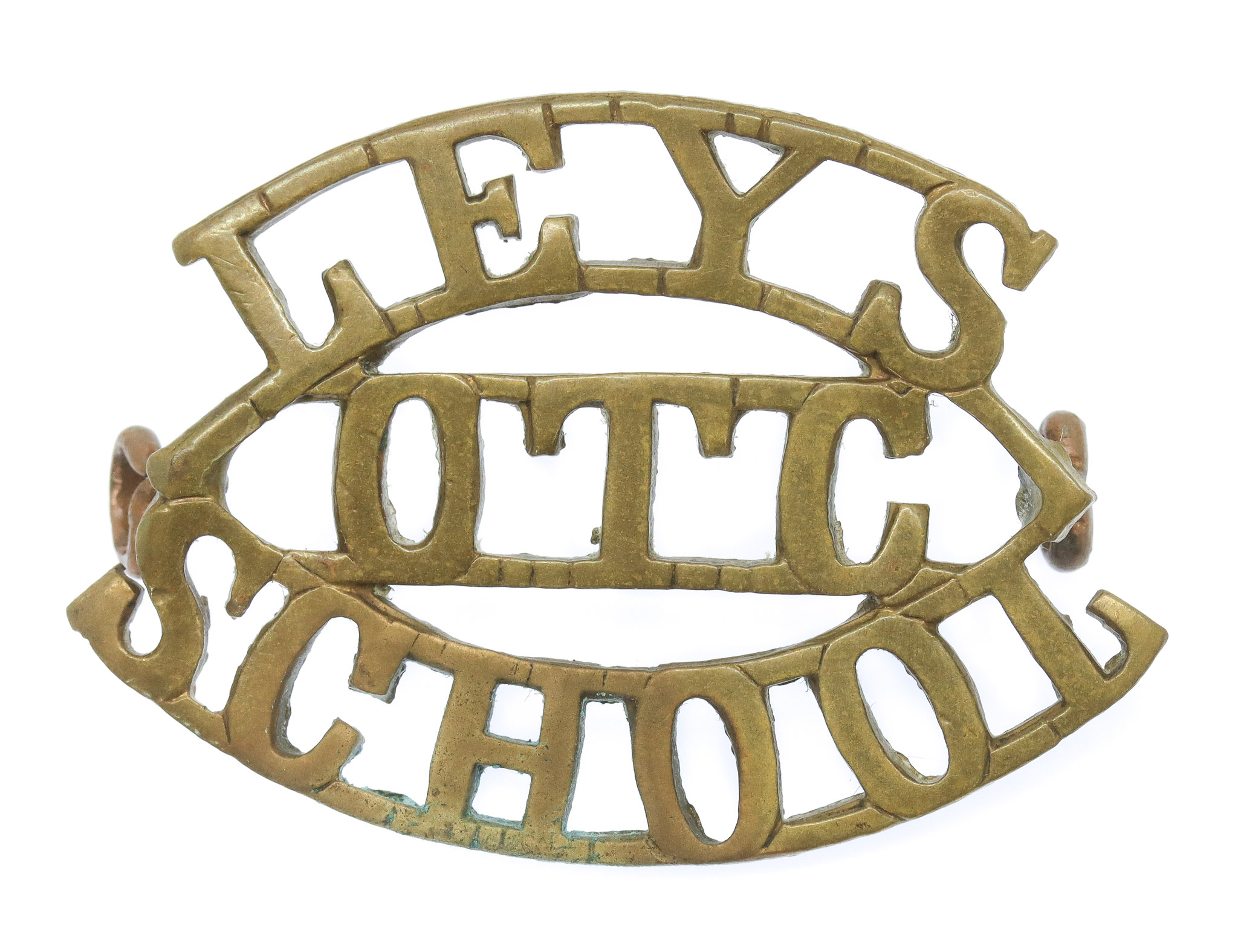 Leys School, Cambridgeshire O.T.C. (LEYS/O.T.C./SCHOOL) Shoulder Title