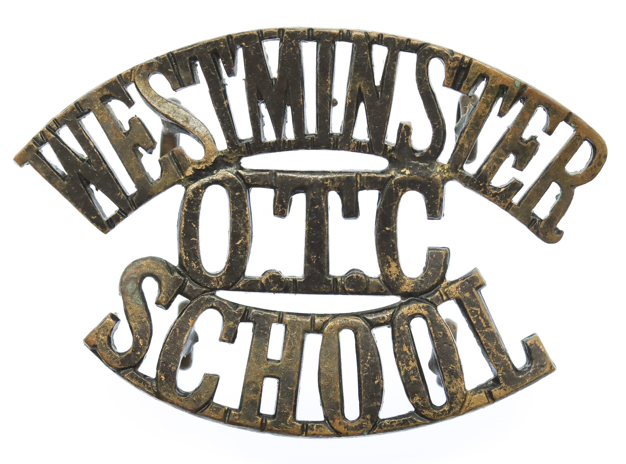 Westminster School O.T.C. (WESTMINSTER/O.T.C./SCHOOL) Shoulder Title