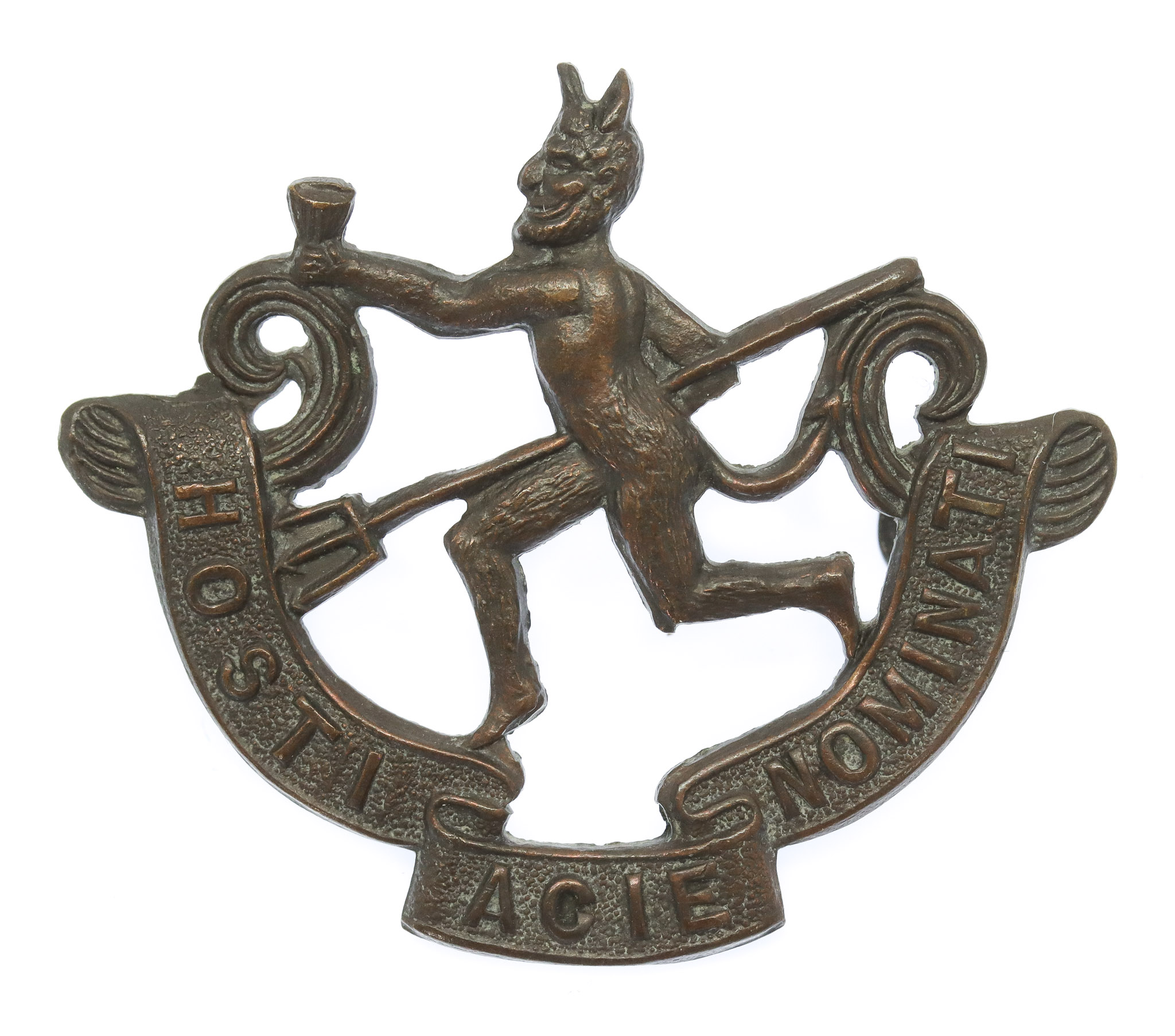 Canadian 8th Infantry Battalion (The Black Devils / 90th Winnipeg Rifles) WW1 C.E.F. Cap Badge