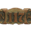 Canadian 117th Infantry Battalion (Eastern Township Bn. ) WW1 C.E.F. Shoulder Title