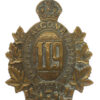 Canadian 119th Infantry Battalion (Algoma Overseas Bn.) WW1 C.E.F. Cap Badge