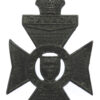 Canadian The Regina Rifle Regiment Cap Badge - King's Crown