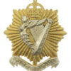 Canadian The Irish Regiment of Canada Cap Badge - King's Crown
