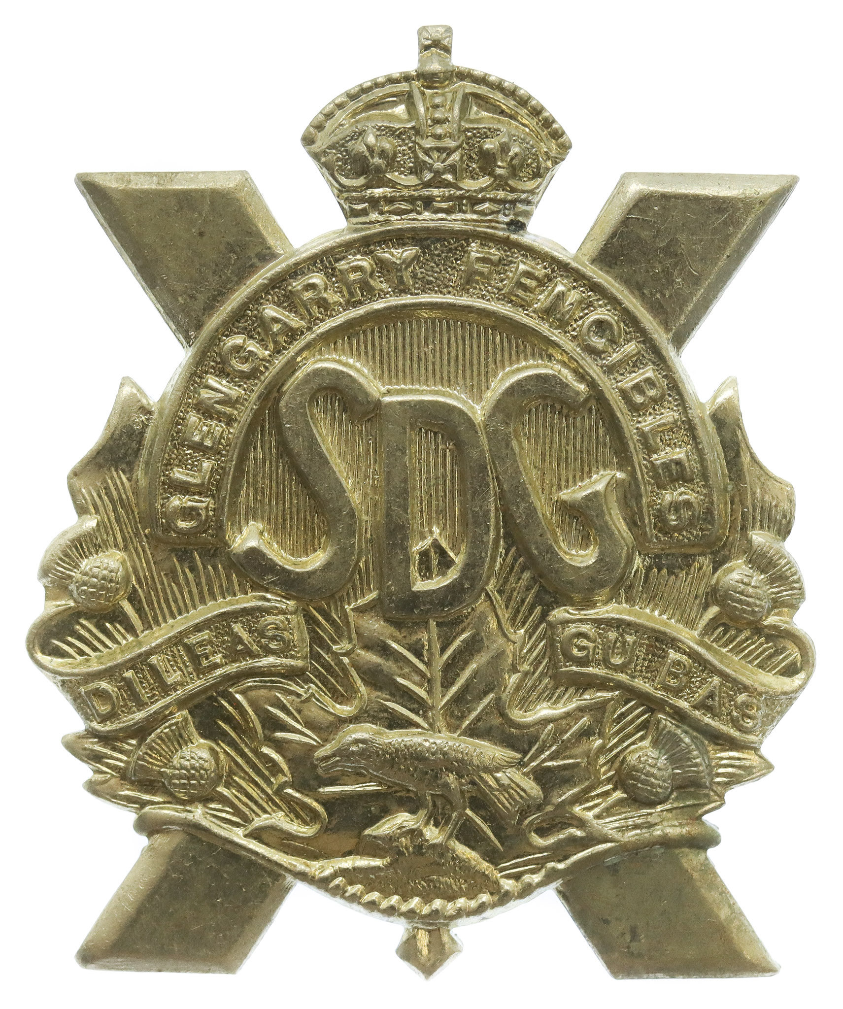 Canadian Stormont, Dundas & Glengarry Highlanders Cap Badge