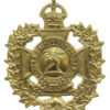 Canadian Hastings & Prince Edward Regiment Cap Badge - King's Crown