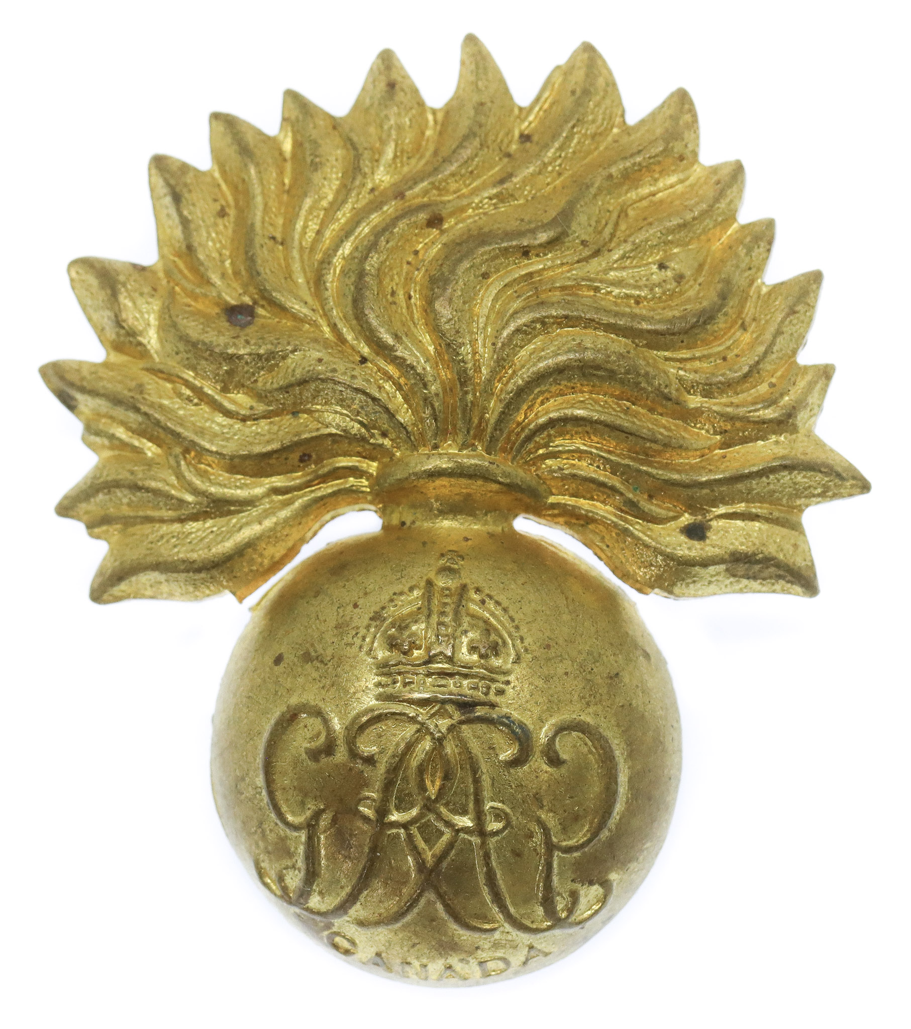 Canadian Grenadier Guards Cap Badge - King's Crown